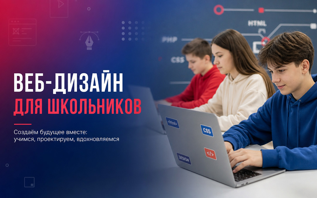 Веб-дизайн и разработка сайтов для школьников: с чего начать и как выбрать курс